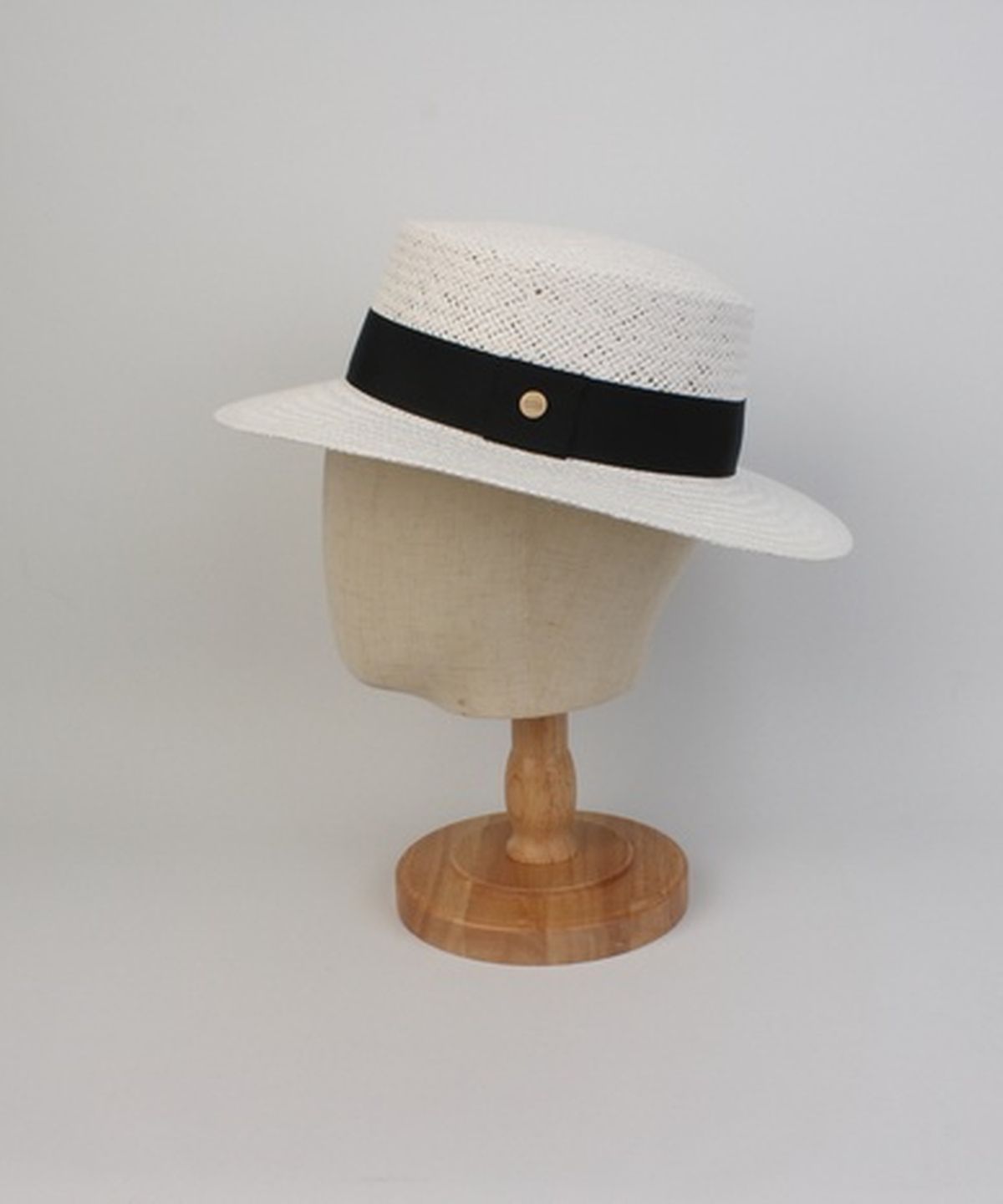 유니버셜 케미스트리(UNIVERSAL CHEMISTRY) White Small Logo Panama Hat 파나마햇