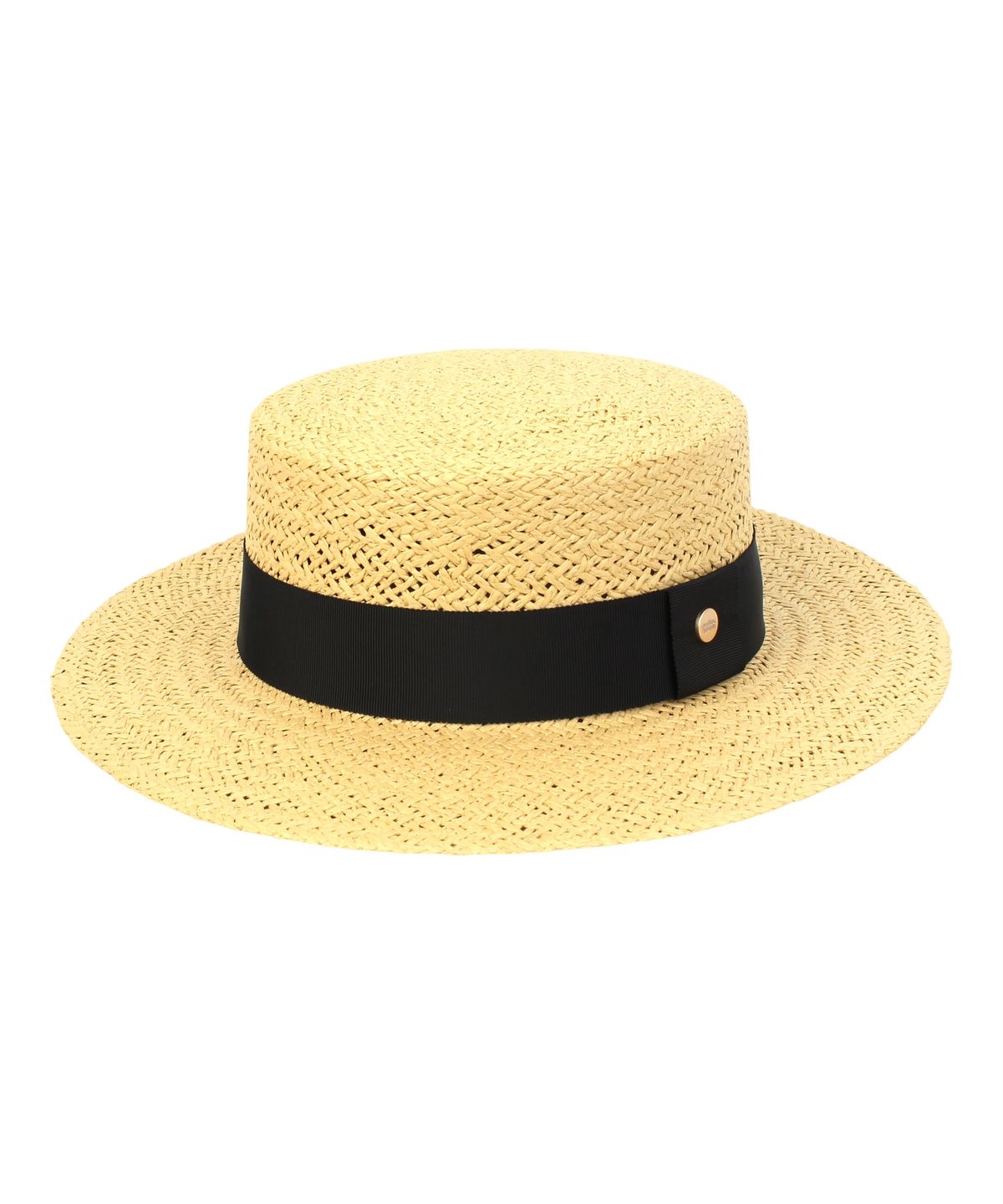 유니버셜 케미스트리(UNIVERSAL CHEMISTRY) Beige Small Logo Panama Hat 파나마햇