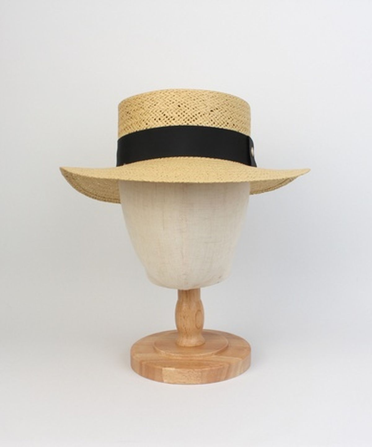 유니버셜 케미스트리(UNIVERSAL CHEMISTRY) Beige Small Logo Panama Hat 파나마햇