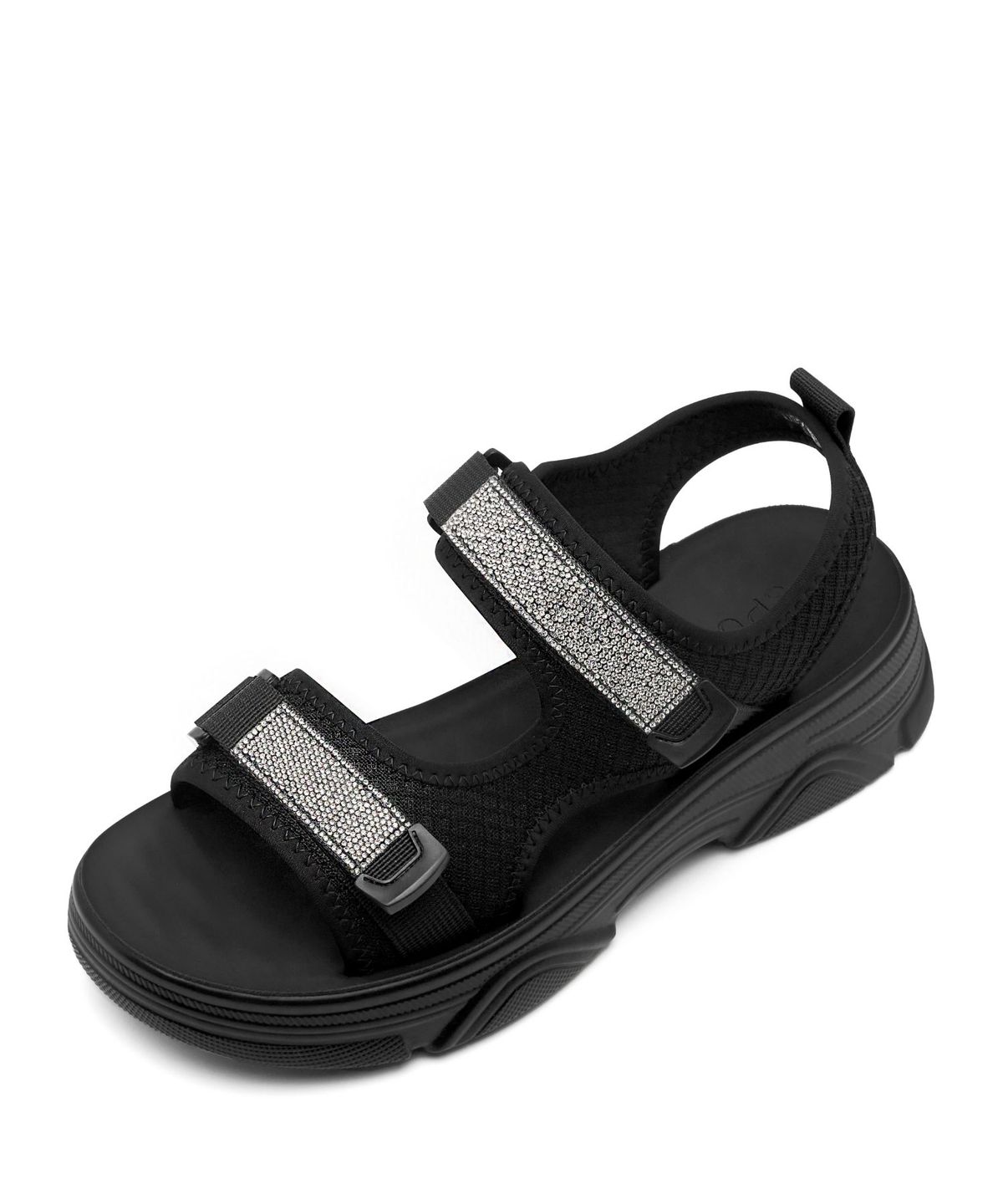 스퍼(SPUR) Vench Cristal Flatform Sandal  플랫폼 샌들 5cm -US9053BK