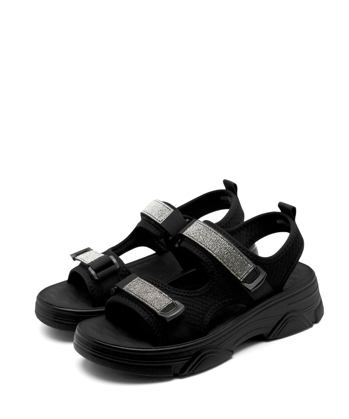 스퍼(SPUR) Vench Cristal Flatform Sandal  플랫폼 샌들 5cm -US9053BK