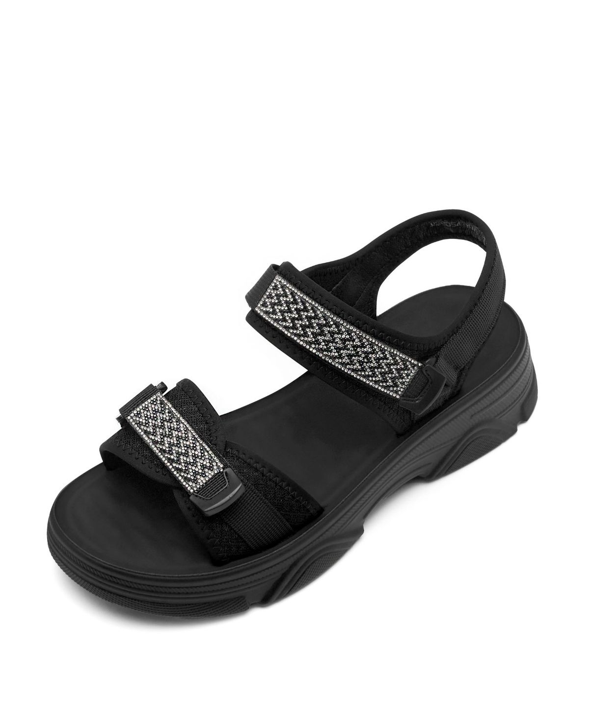 스퍼(SPUR) Vench BK Cristal Flatform Sandal 플랫폼 샌들 5cm -US9054BK