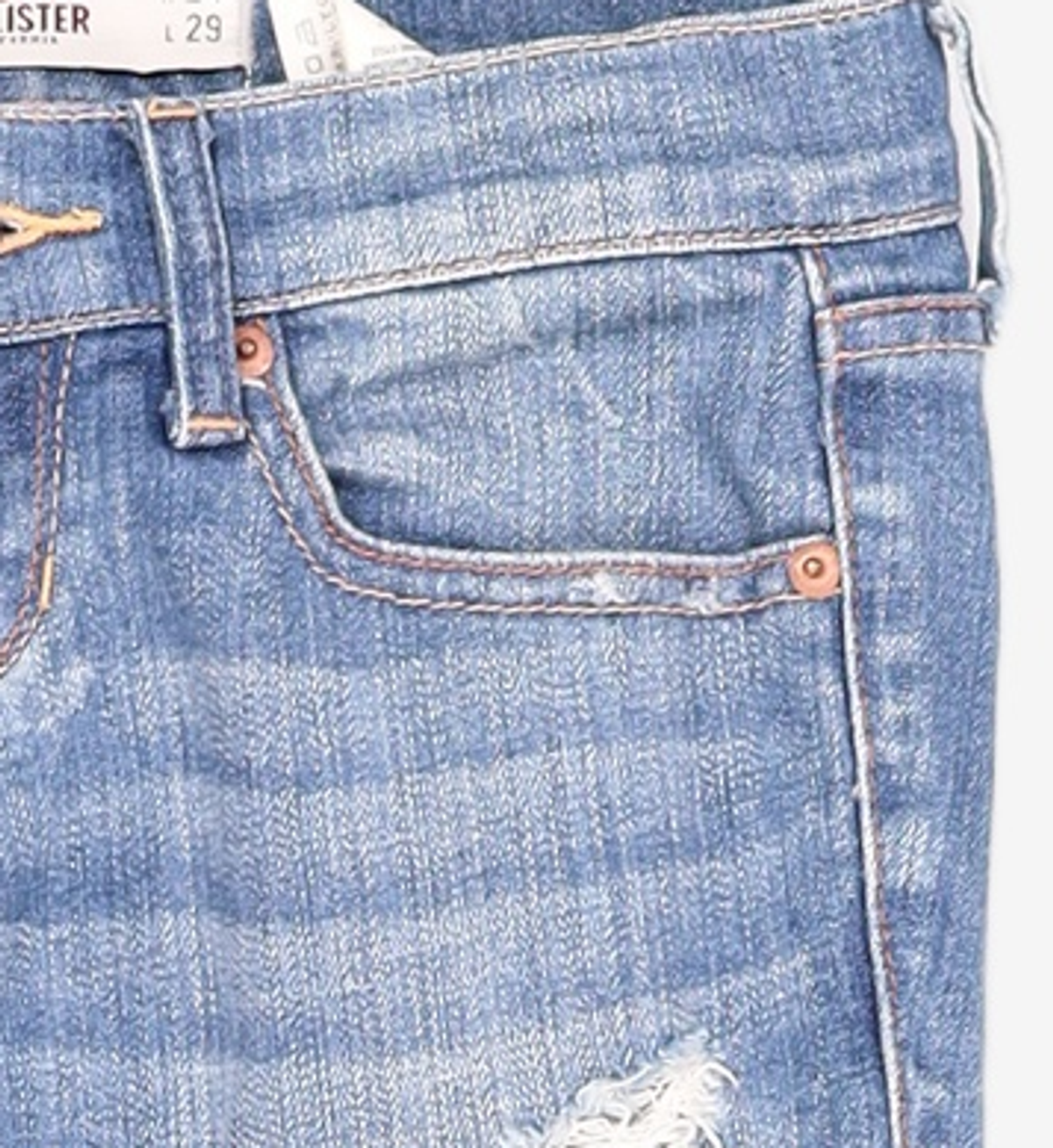 홀리스터(HOLLISTER) 청/데님 팬츠 W24L29