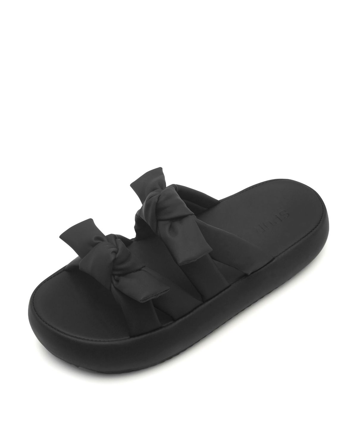 스퍼(SPUR) Roa Double Bow Softly Sandal  샌들 슬리퍼 4cm -US9073 (3color)