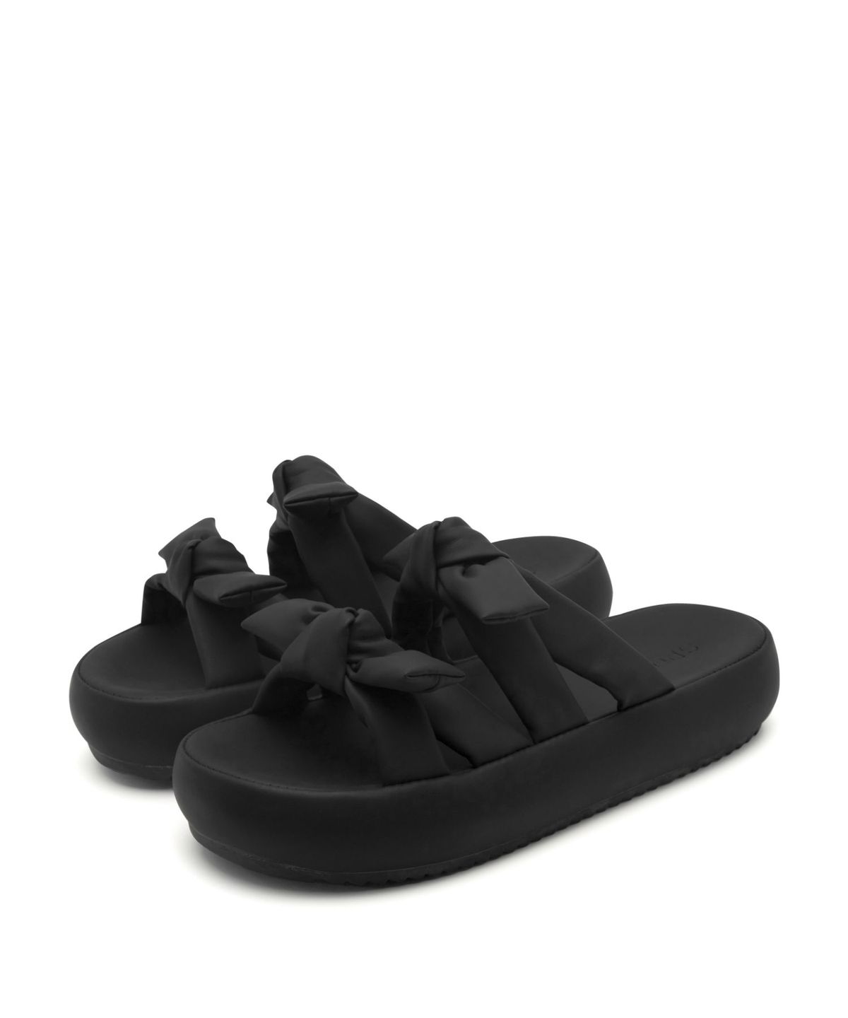 스퍼(SPUR) Roa Double Bow Softly Sandal  샌들 슬리퍼 4cm -US9073 (3color)