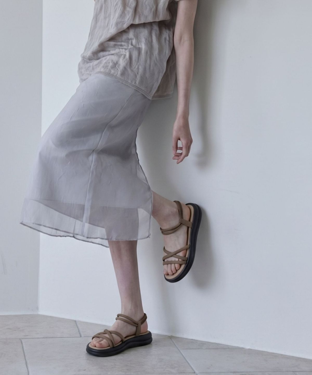 스퍼(SPUR) Goya Tune Strape Comfort Sandal 스트랩 샌들 3.5cm -VS9003 (3color)