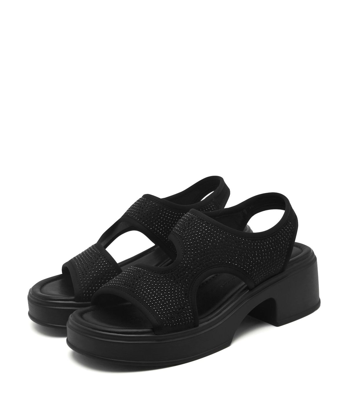 스퍼(SPUR) Cloy Neoprene Flatform Sandal 플랫폼 샌들 6cm -VS9033 (2color)