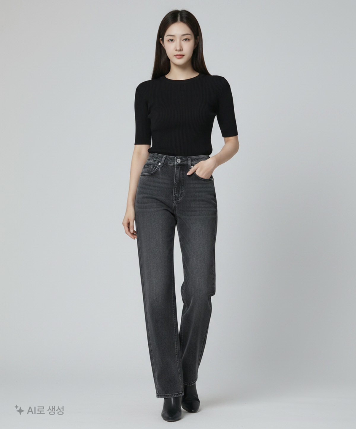 모드나인(MODNINE) 청/데님 팬츠 27