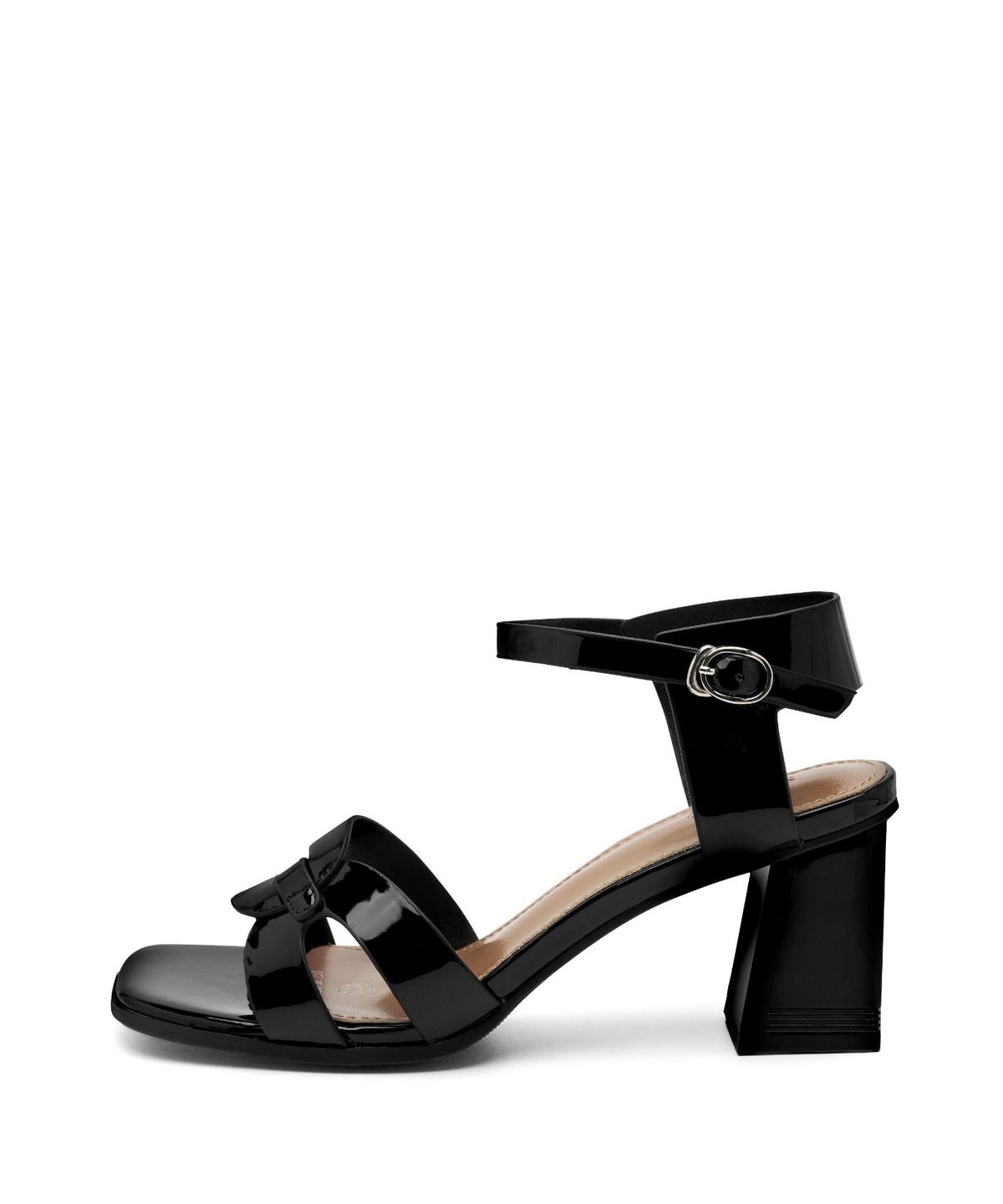 스퍼(SPUR) Voile Color Blocking Sandal 스트랩 샌들 7.8cm -US9056 (3color)