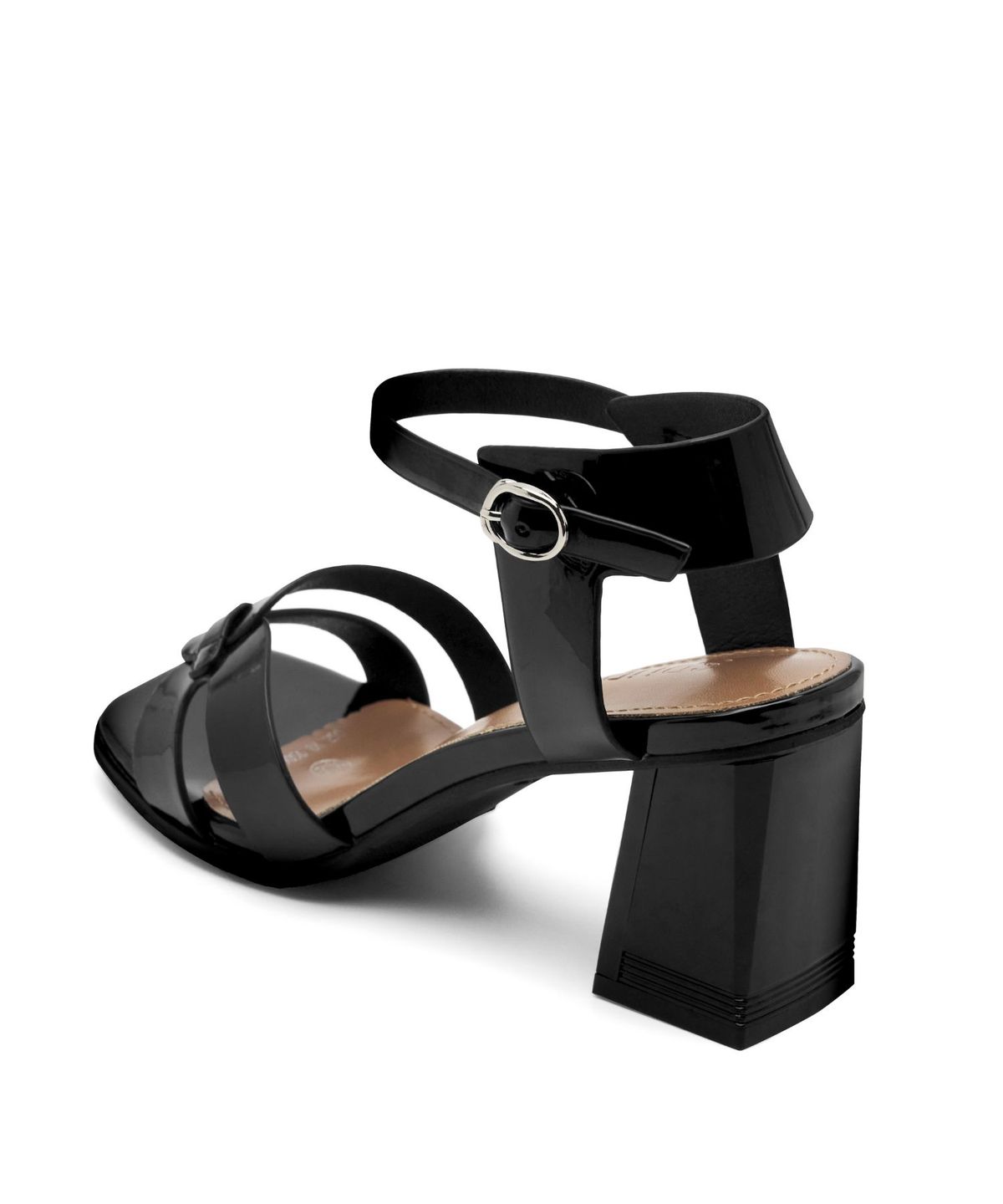스퍼(SPUR) Voile Color Blocking Sandal 스트랩 샌들 7.8cm -US9056 (3color)