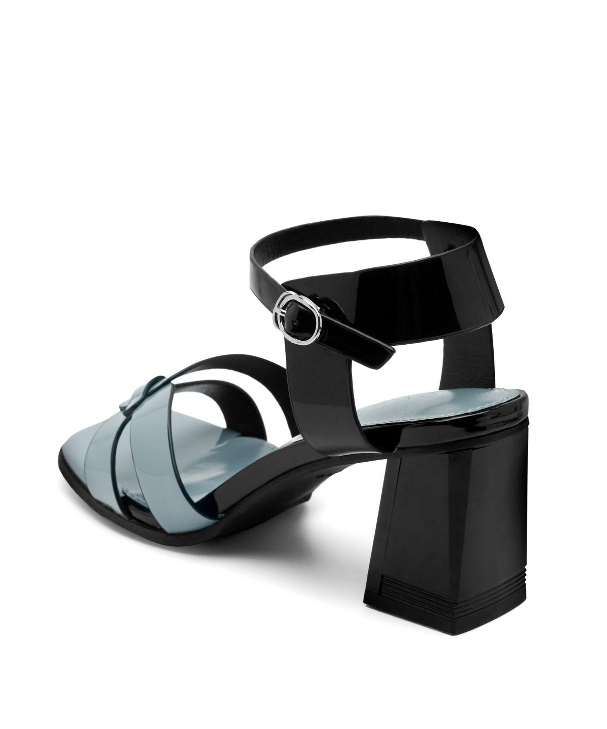 스퍼(SPUR) Voile Color Blocking Sandal 스트랩 샌들 7.8cm -US9056 (3color)
