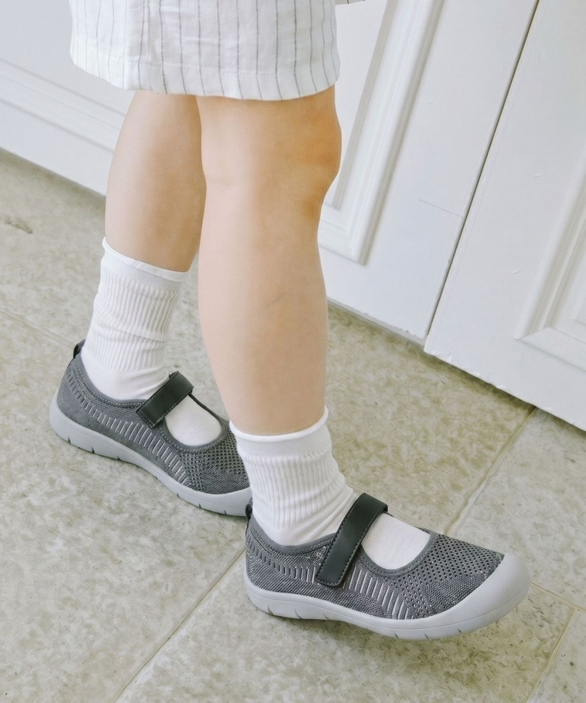 스퍼(SPUR) Cathy Knitted Mesh MJ Sneakers 스니커즈 3.5cm -VS9090 (3color)