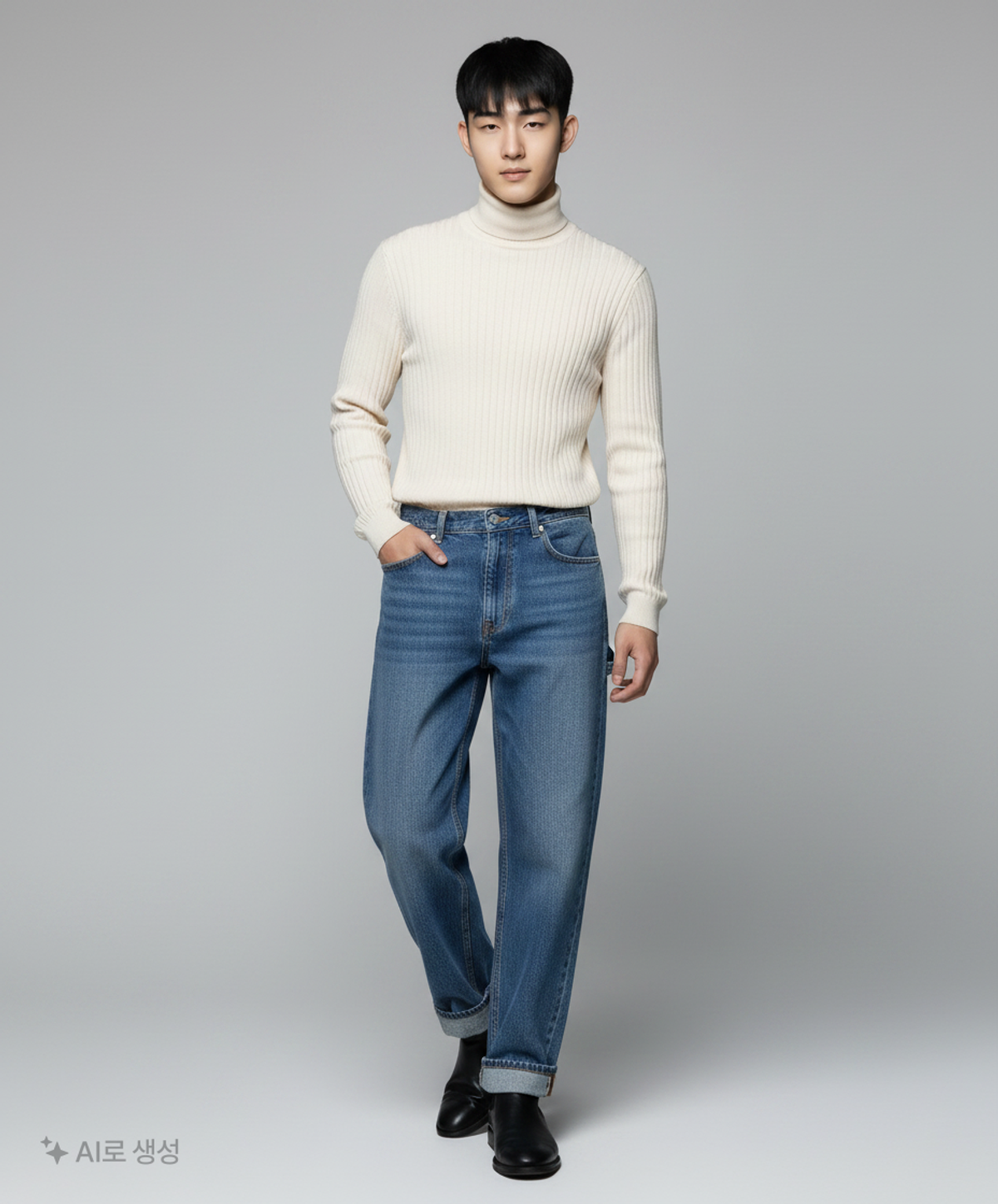 스웨이드(SUADE) 청/데님 팬츠 M