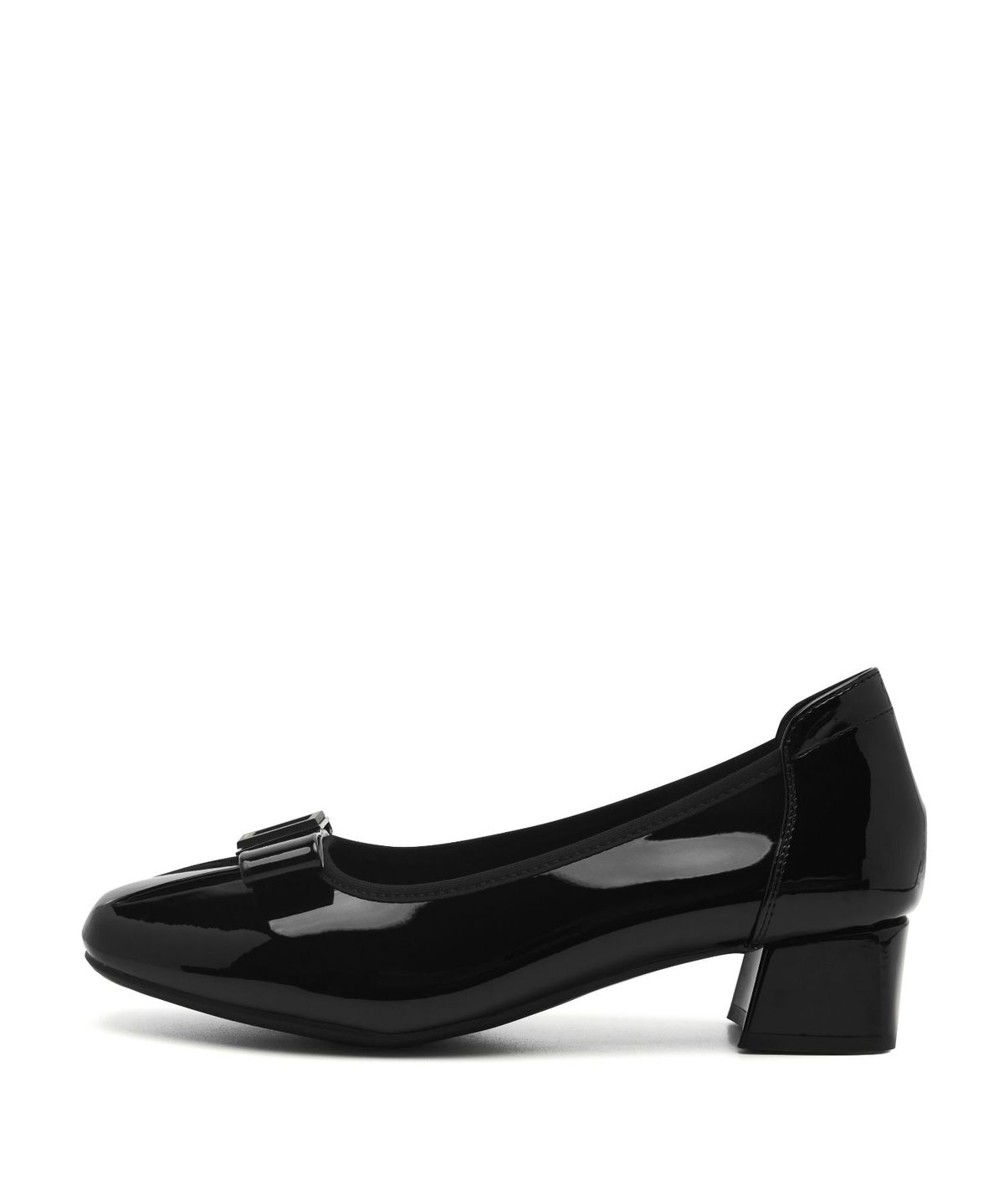 스퍼(SPUR) Claud Bow Ribbon Pumps 펌프스 힐 4.5cm -WS9022 (2color)