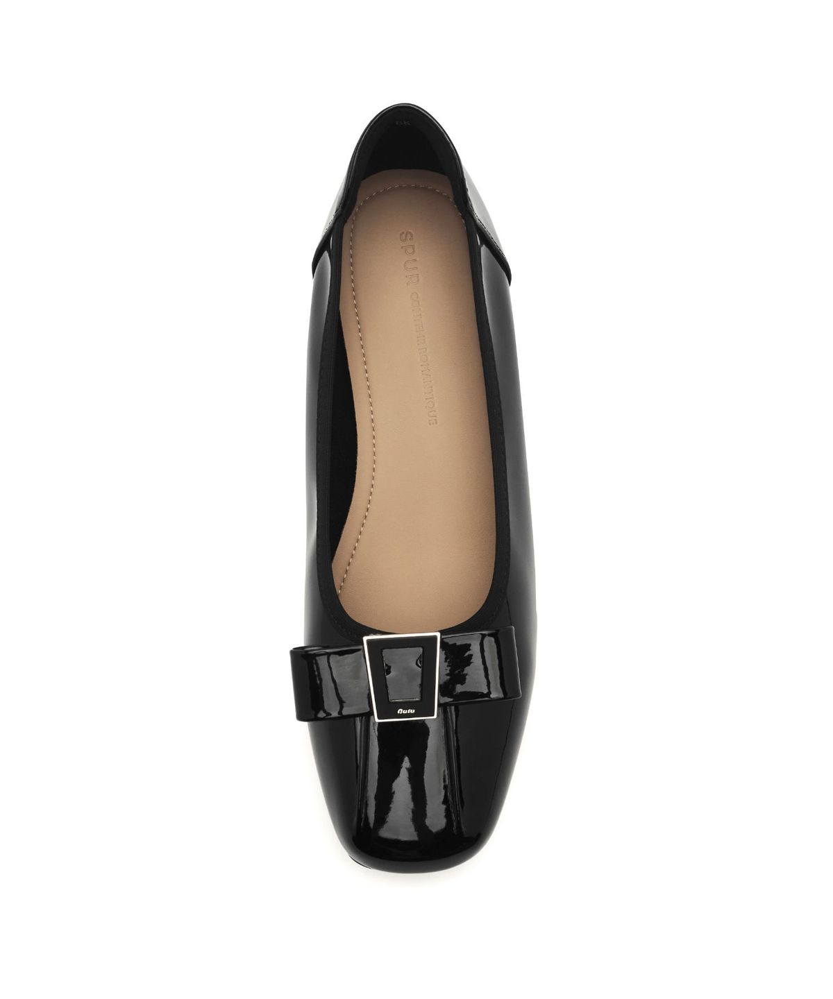 스퍼(SPUR) Claud Bow Ribbon Pumps 펌프스 힐 4.5cm -WS9022 (2color)