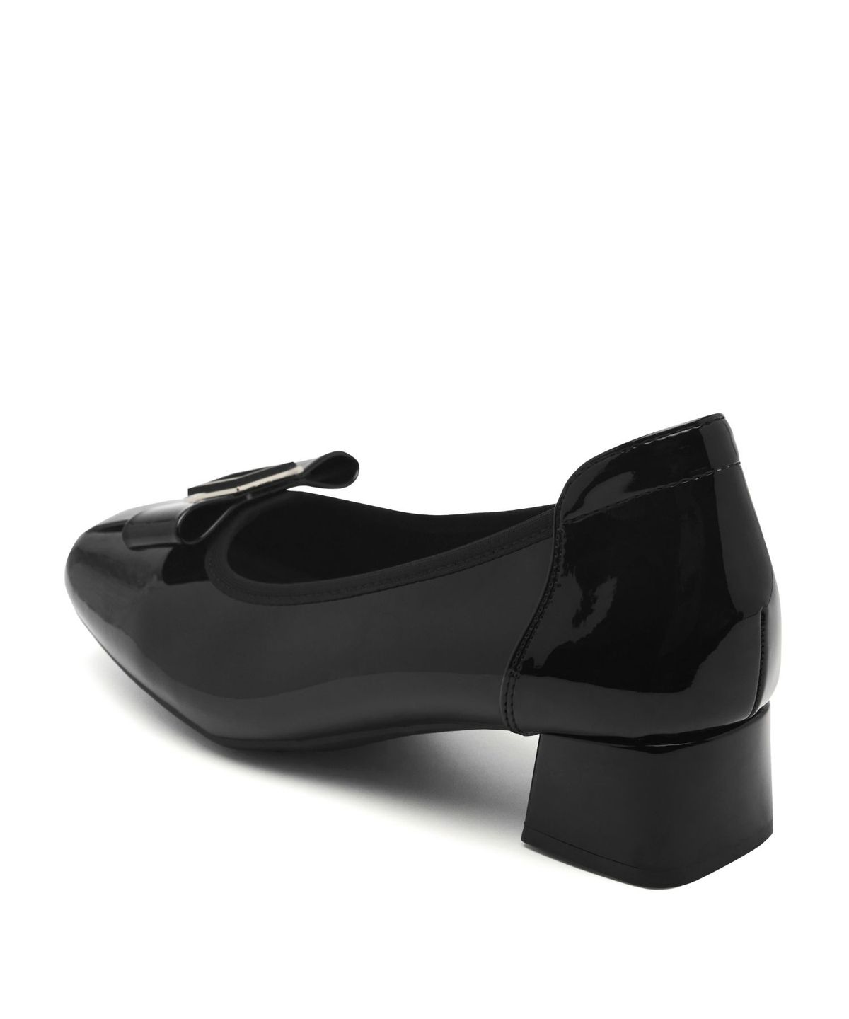 스퍼(SPUR) Claud Bow Ribbon Pumps 펌프스 힐 4.5cm -WS9022 (2color)