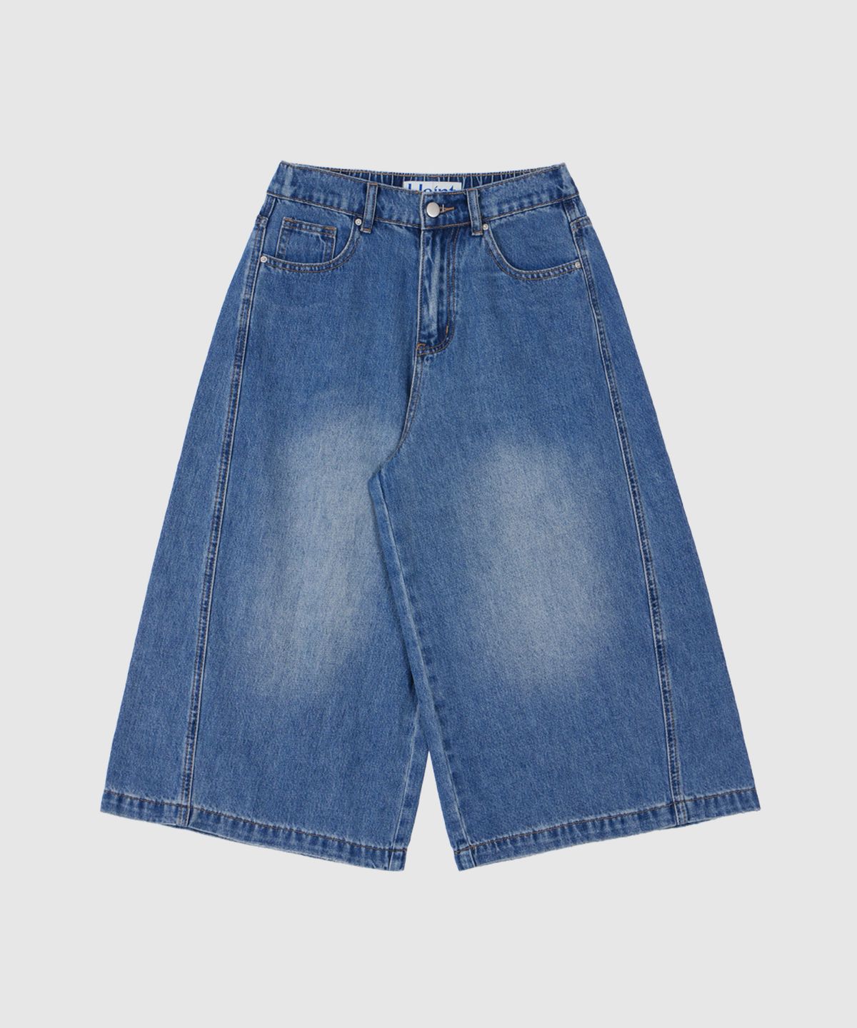 헤인트(HAINT) MERDIN DENIM BERMUDA PANTS 3COL_BLUE