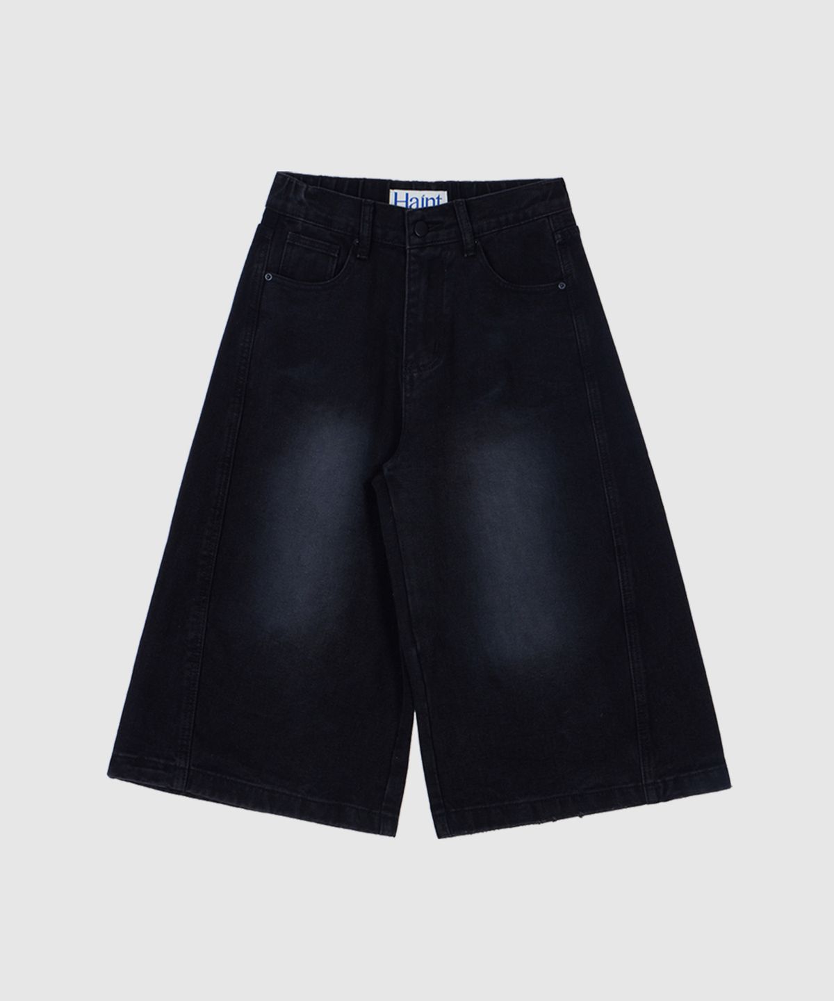 헤인트(HAINT) MERDIN DENIM BERMUDA PANTS 3COL_BLACK