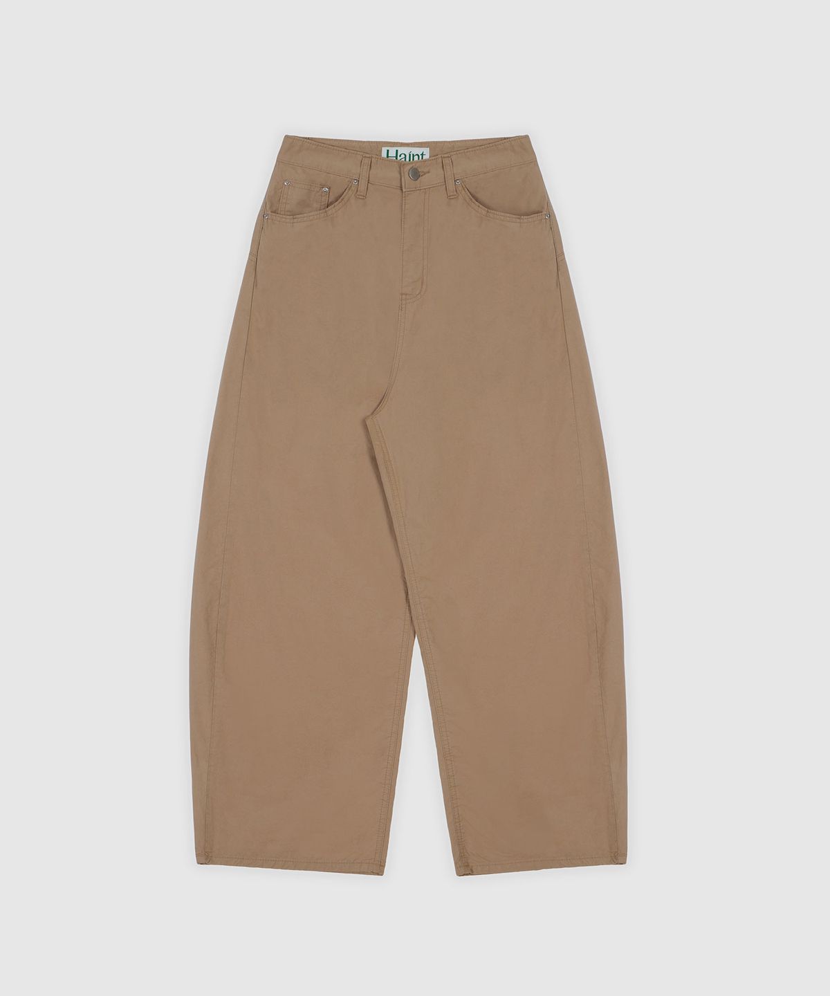 헤인트(HAINT) VELLON CRINKLE BALLOON PANTS 3COL_BEIGE