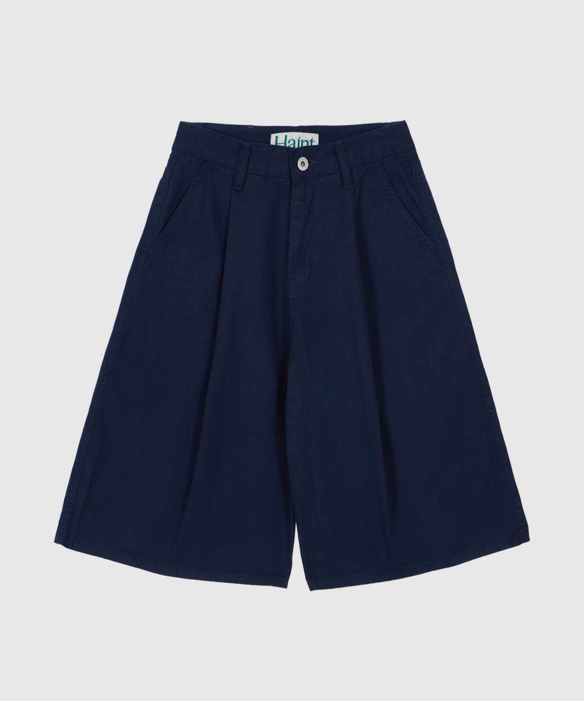 헤인트(HAINT) NARDIN LONG WIDE BERMUDA PANTS _NAVY
