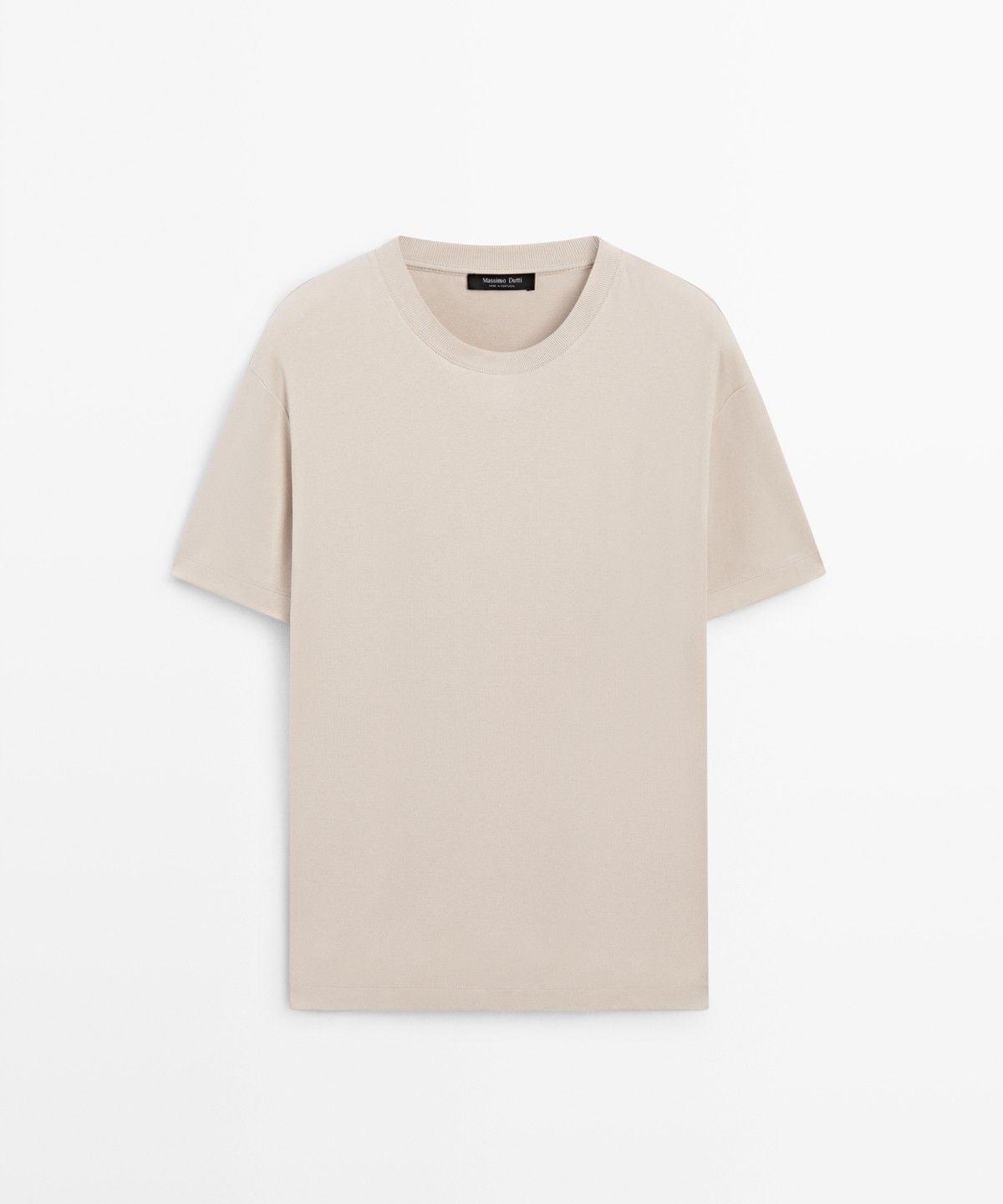 마시모두띠(MASSIMO DUTTI) 100% 코튼 반팔 티셔츠