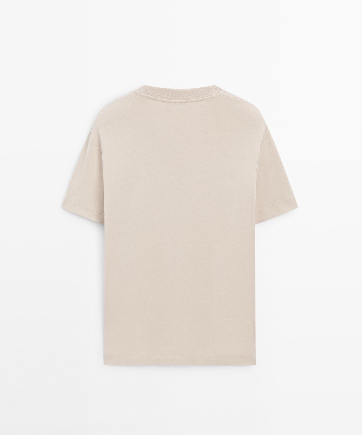 마시모두띠(MASSIMO DUTTI) 100% 코튼 반팔 티셔츠
