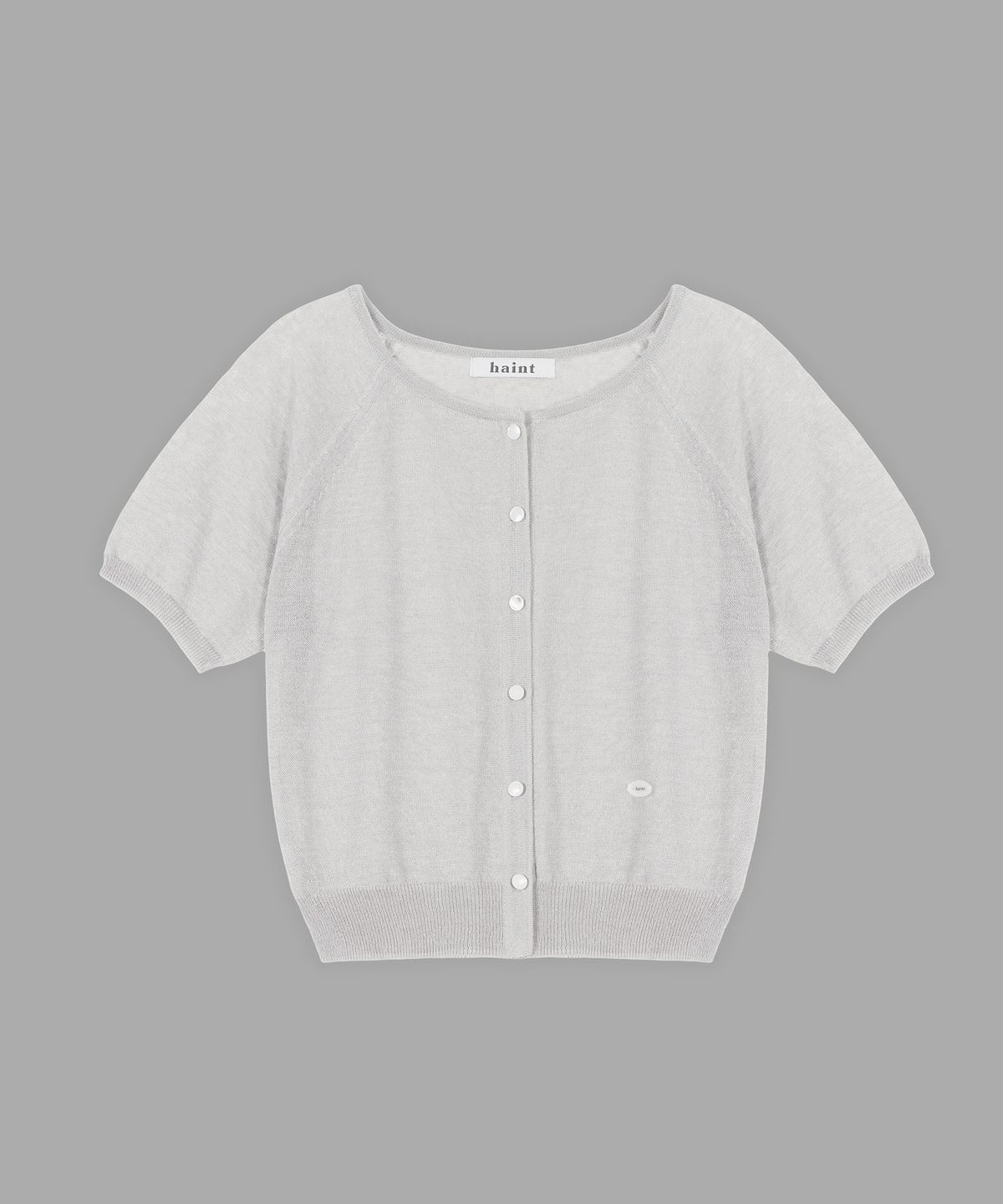 헤인트(HAINT) MELUA ROUND KNIT CARDIGAN 4COL_IVORY