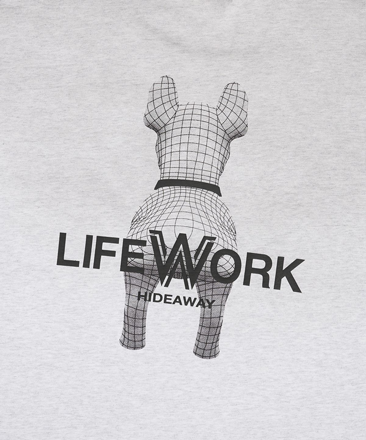 라이프워크(LIFEWORK) 공용) 3D 라독 스프레이 반팔 티셔츠
