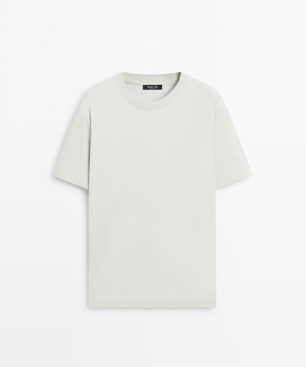 마시모두띠(MASSIMO DUTTI) 100% 코튼 반팔 티셔츠