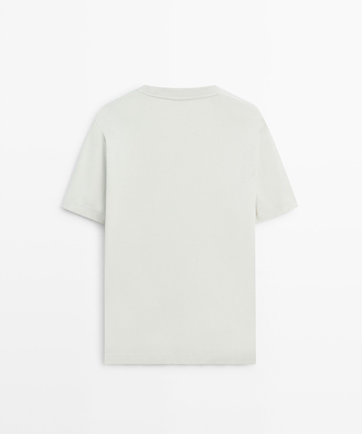 마시모두띠(MASSIMO DUTTI) 100% 코튼 반팔 티셔츠