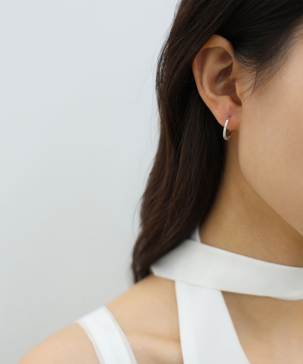 페브오어(FEBOR) Gleam liner earring [S, M, L]_silver