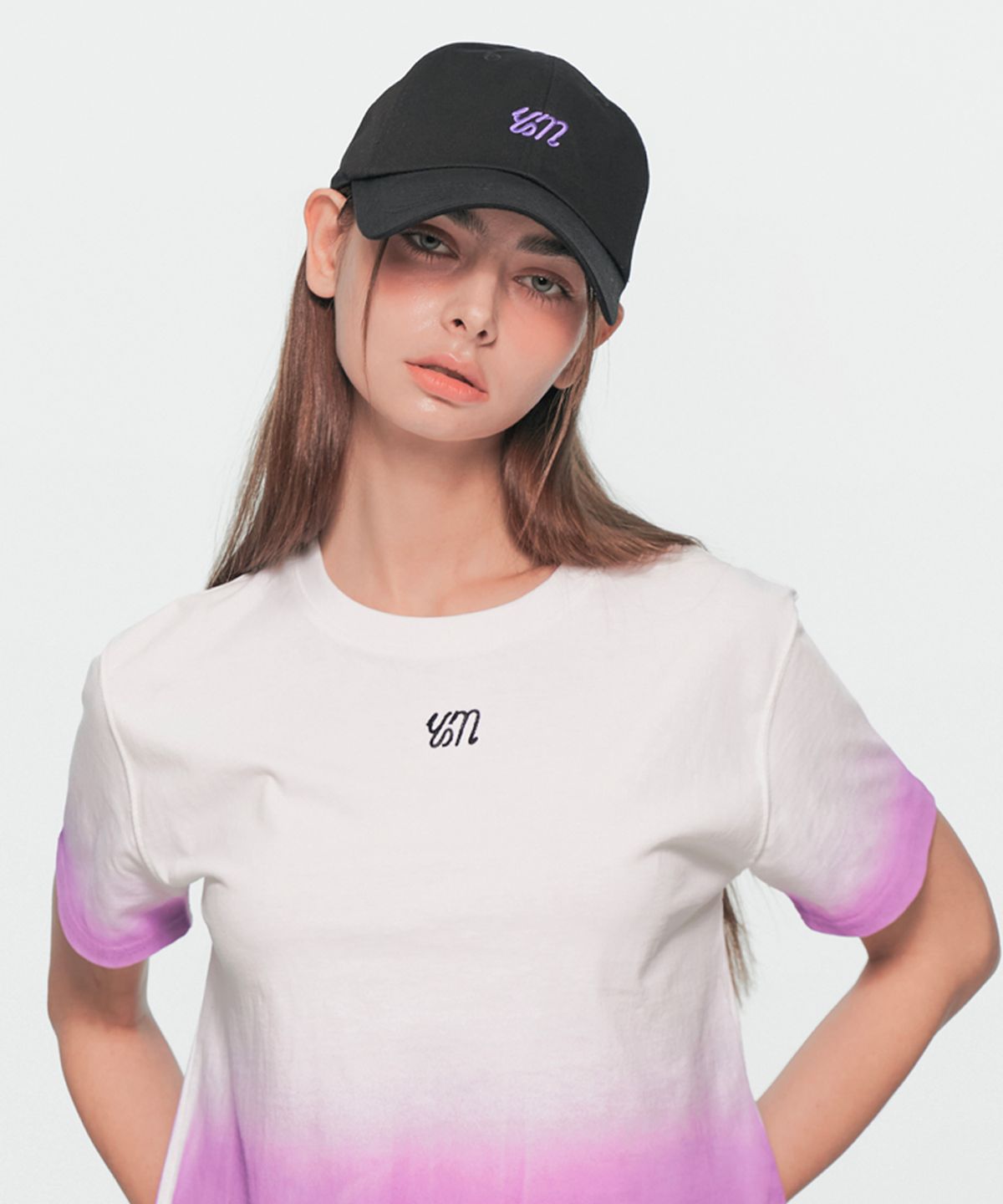 유움(UUM) LOGO BALL CAP BLACK