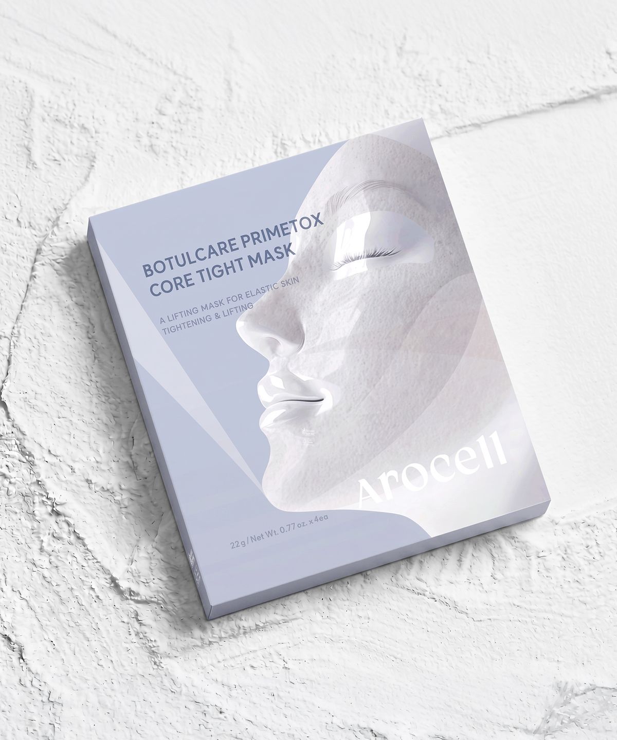 아로셀(AROCELL) [12매] 보툴케어 프라임톡스 코어 타이트 마스크팩 (작은얼굴 석고팩)