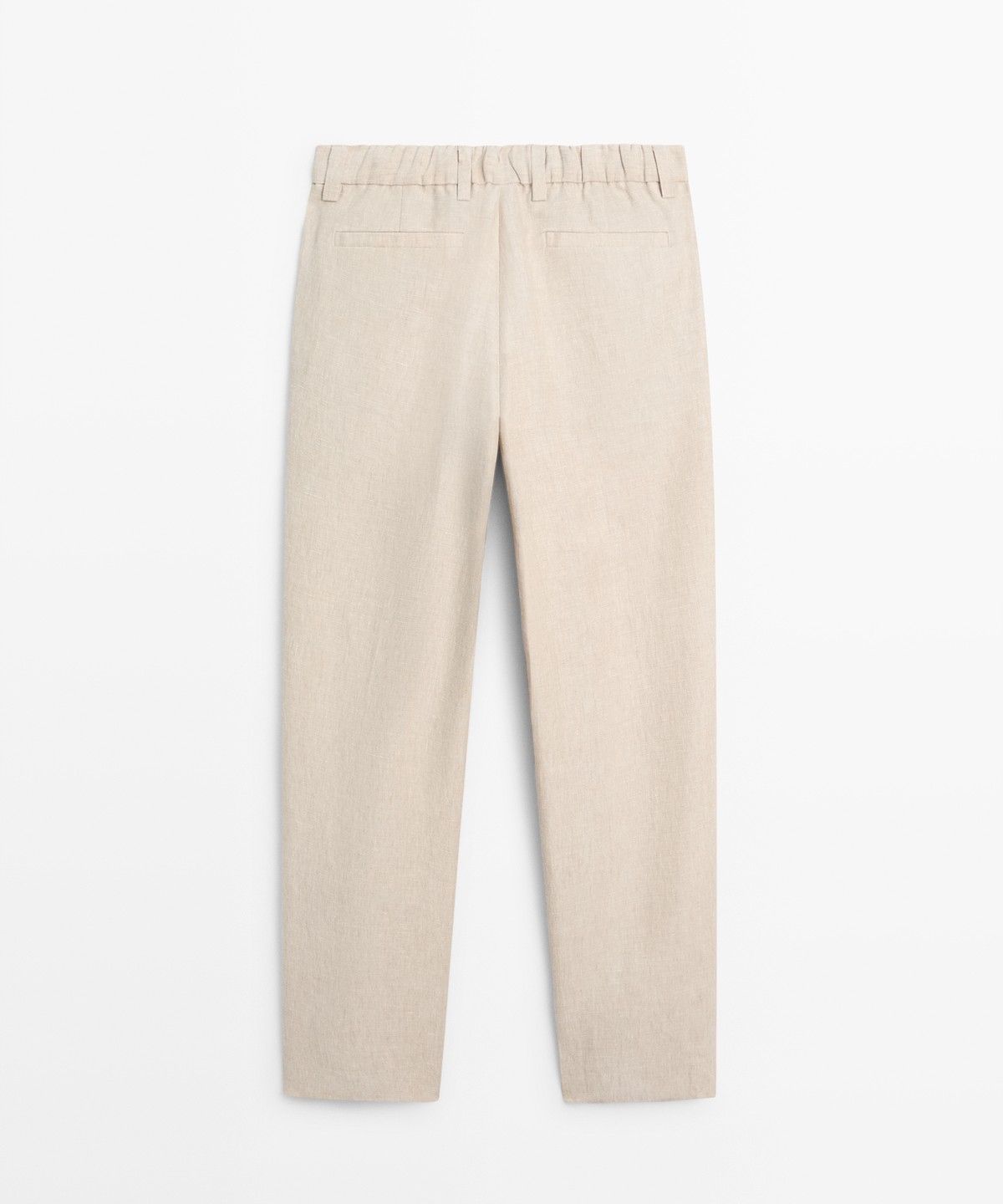 마시모두띠(MASSIMO DUTTI) 100% 린넨 토탈 룩 팬츠