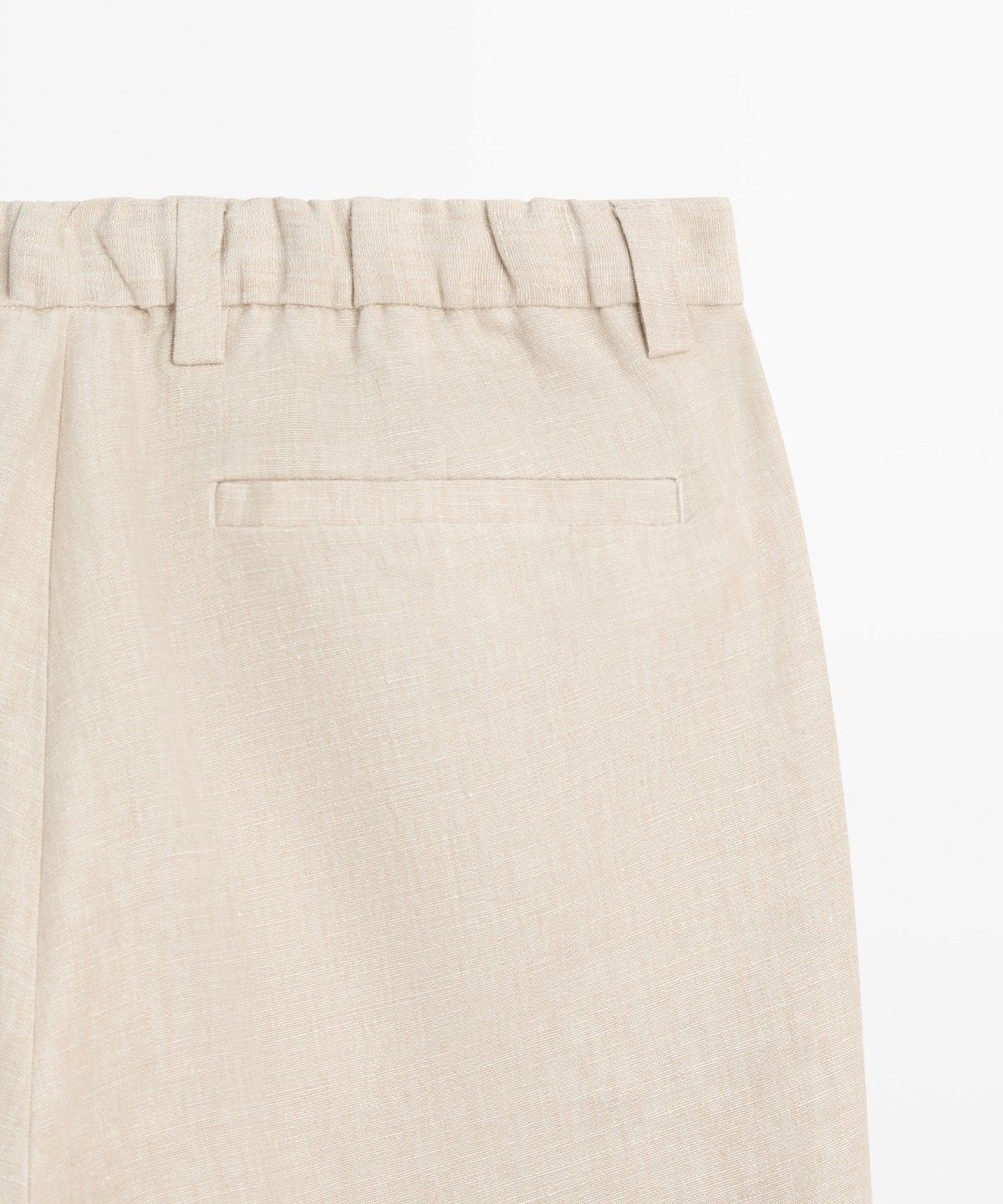 마시모두띠(MASSIMO DUTTI) 100% 린넨 토탈 룩 팬츠