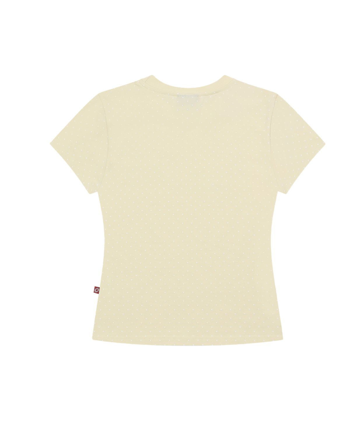 에스이에스티(S'EST) Hearts Slim Fit T-shirts Lime