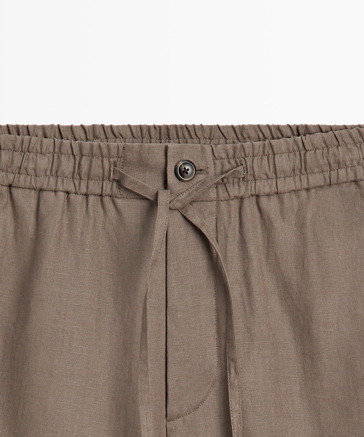 마시모두띠(MASSIMO DUTTI) 100% 린넨 릴랙스 핏 팬츠