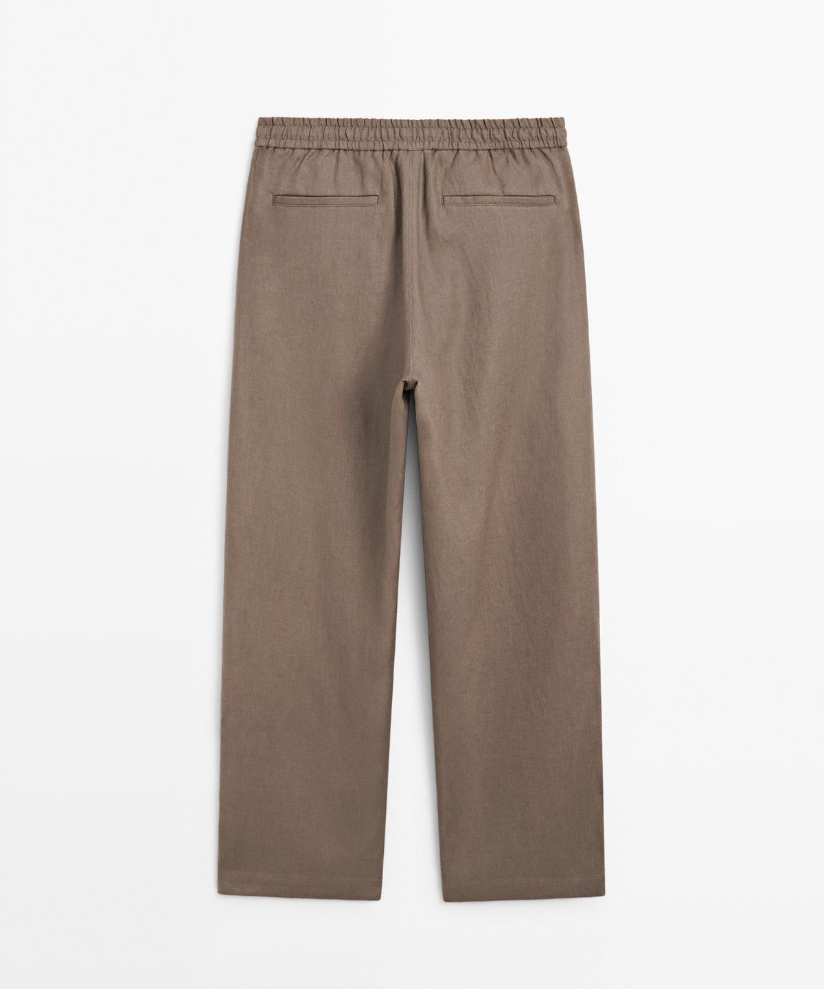 마시모두띠(MASSIMO DUTTI) 100% 린넨 릴랙스 핏 팬츠