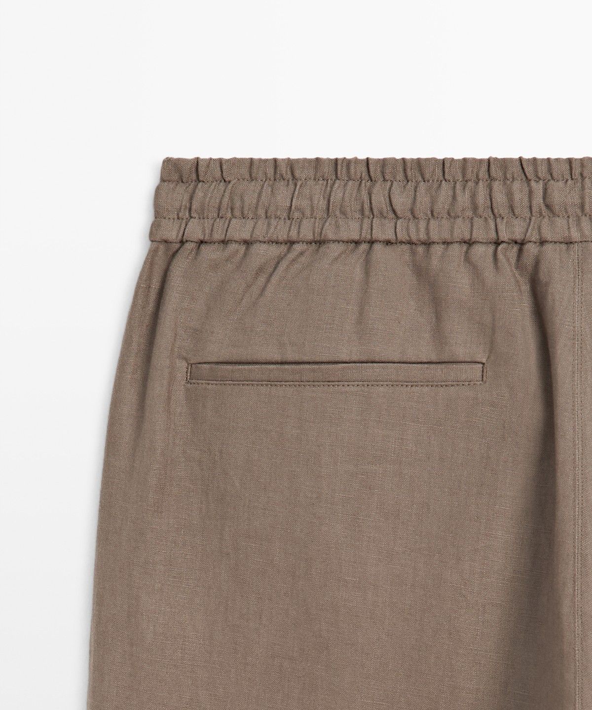 마시모두띠(MASSIMO DUTTI) 100% 린넨 릴랙스 핏 팬츠