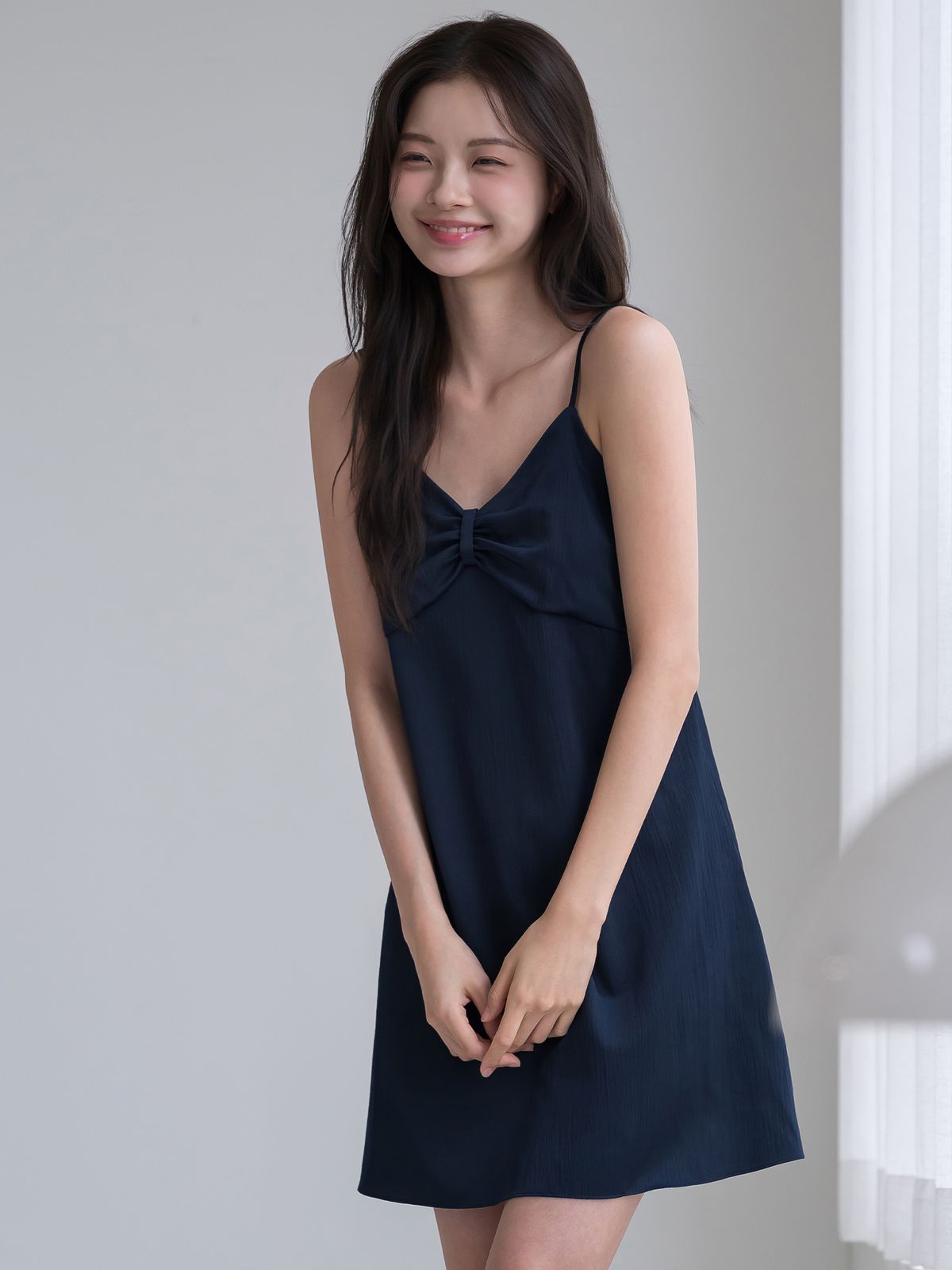 마스준(MARSJUN) room no. 607 Felisy Slip + robe (나시 슬립 원피스 로브 가운)
