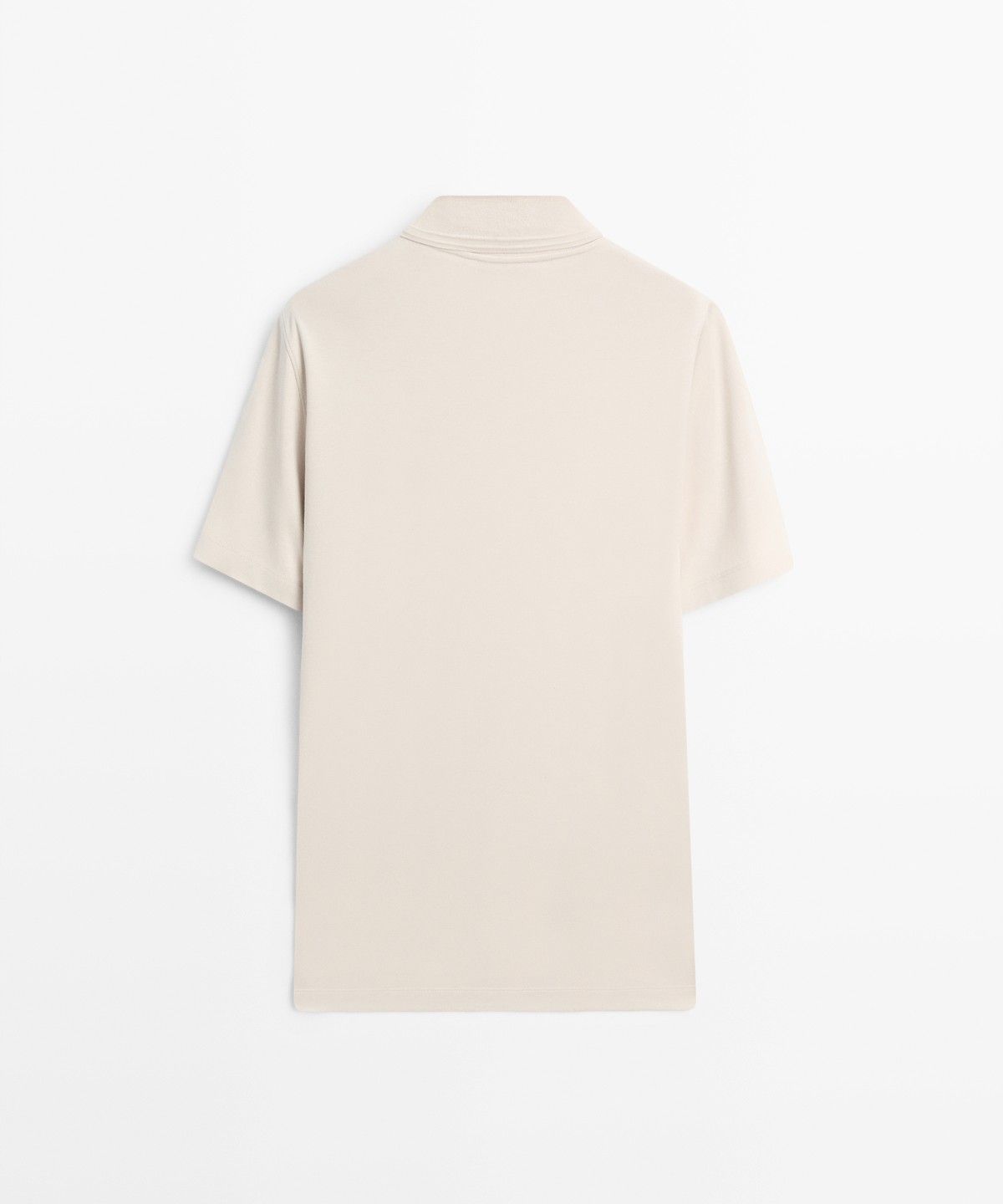 마시모두띠(MASSIMO DUTTI) 100% 코튼 브이넥 니트 폴로셔츠