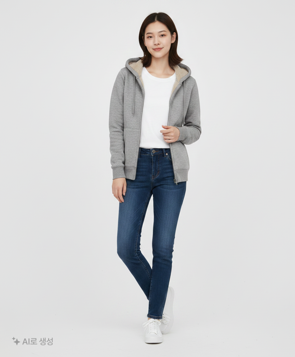 유니클로(UNIQLO) 후드 집업 L