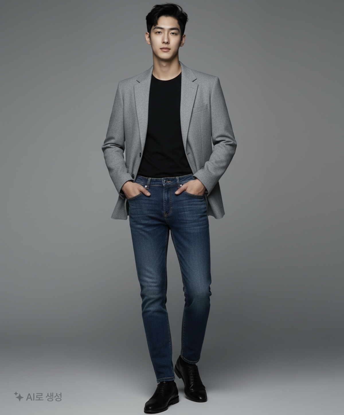 모디파이드(MODIFIED) 청/데님 팬츠 W34/L32