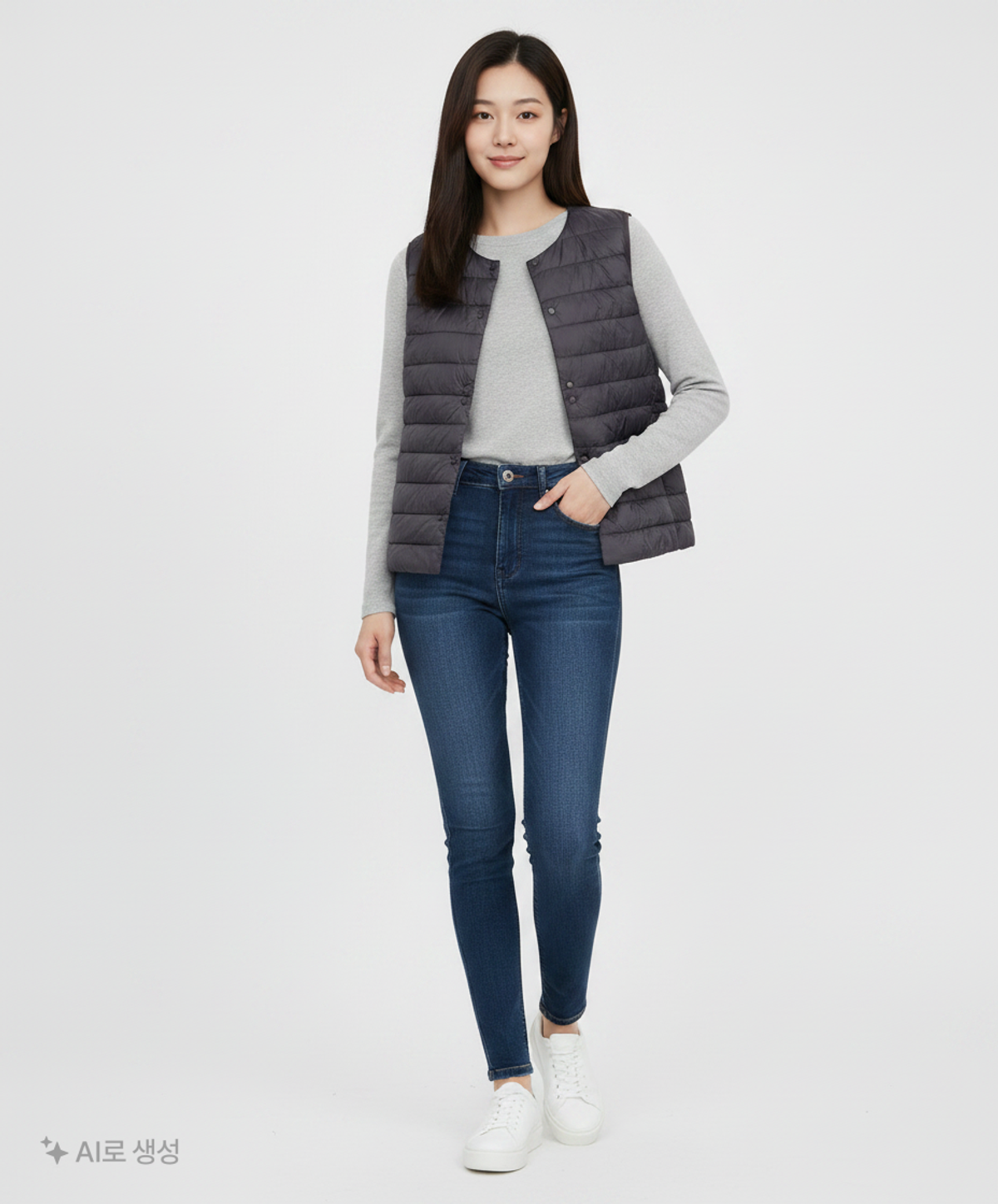 무인양품(MUJI) 패딩 베스트 L