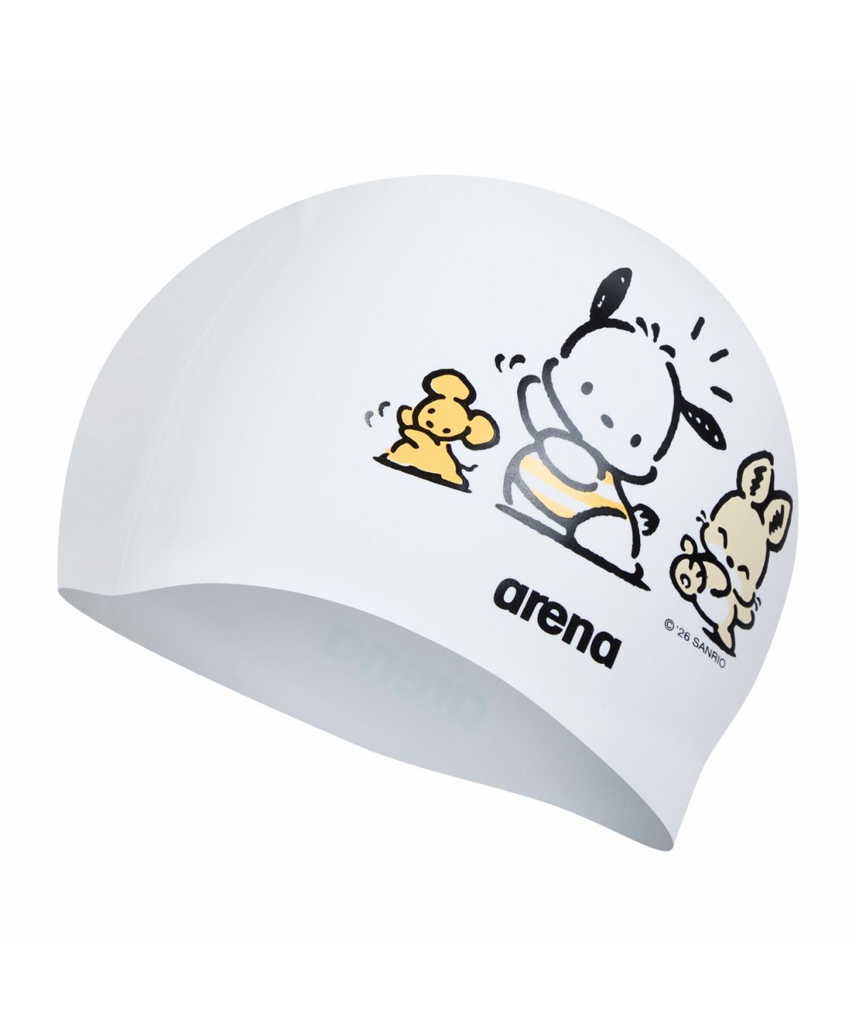 아레나(ARENA) 포차코 워밍업 실리콘수모 A6AC1AC84WHT