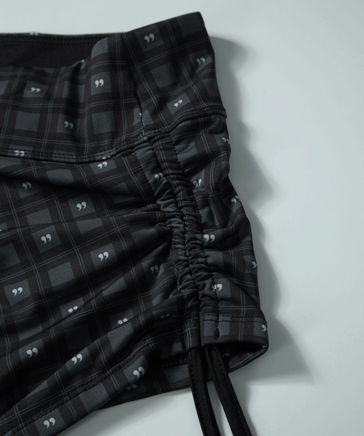 애즈온(ASON) LAZE CHECK BIKINI SET / BLACK