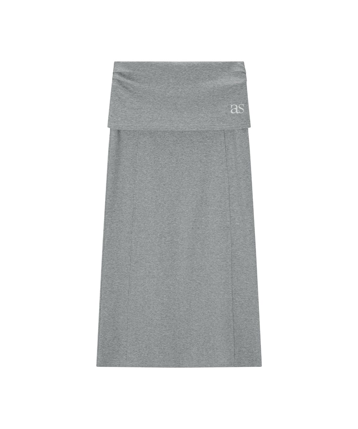 애즈온(ASON) DEWY LONG SKIRT / GRAY