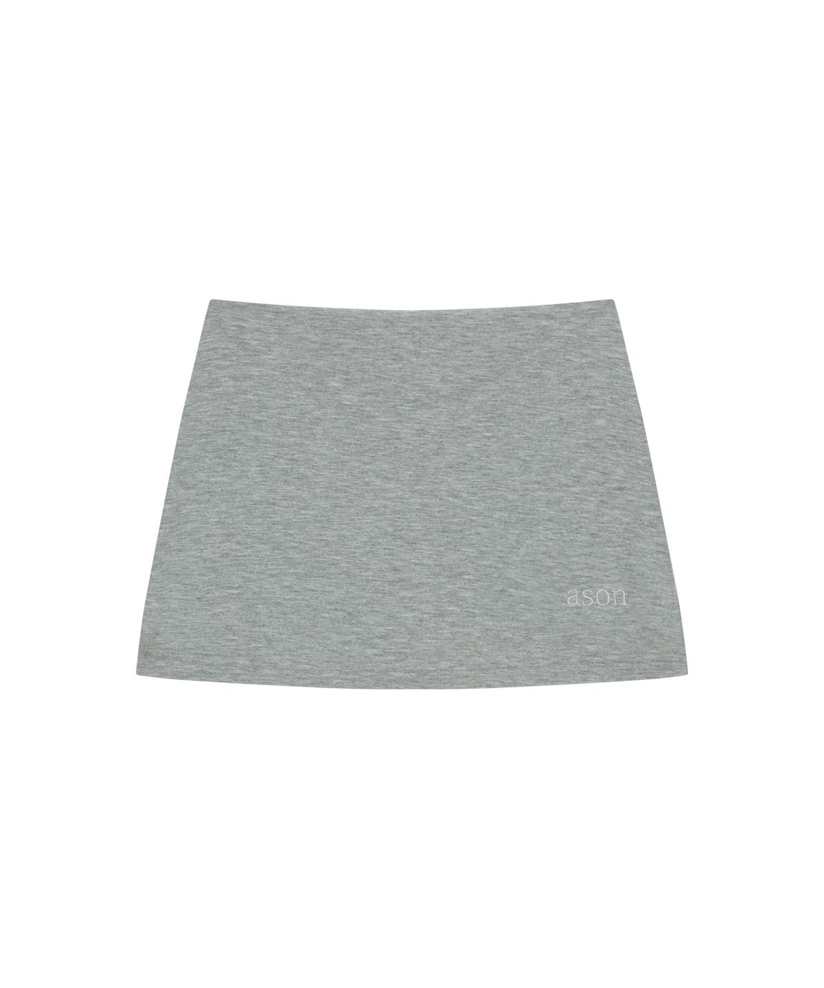 애즈온(ASON) DOLLY MINI SKIRT / GRAY