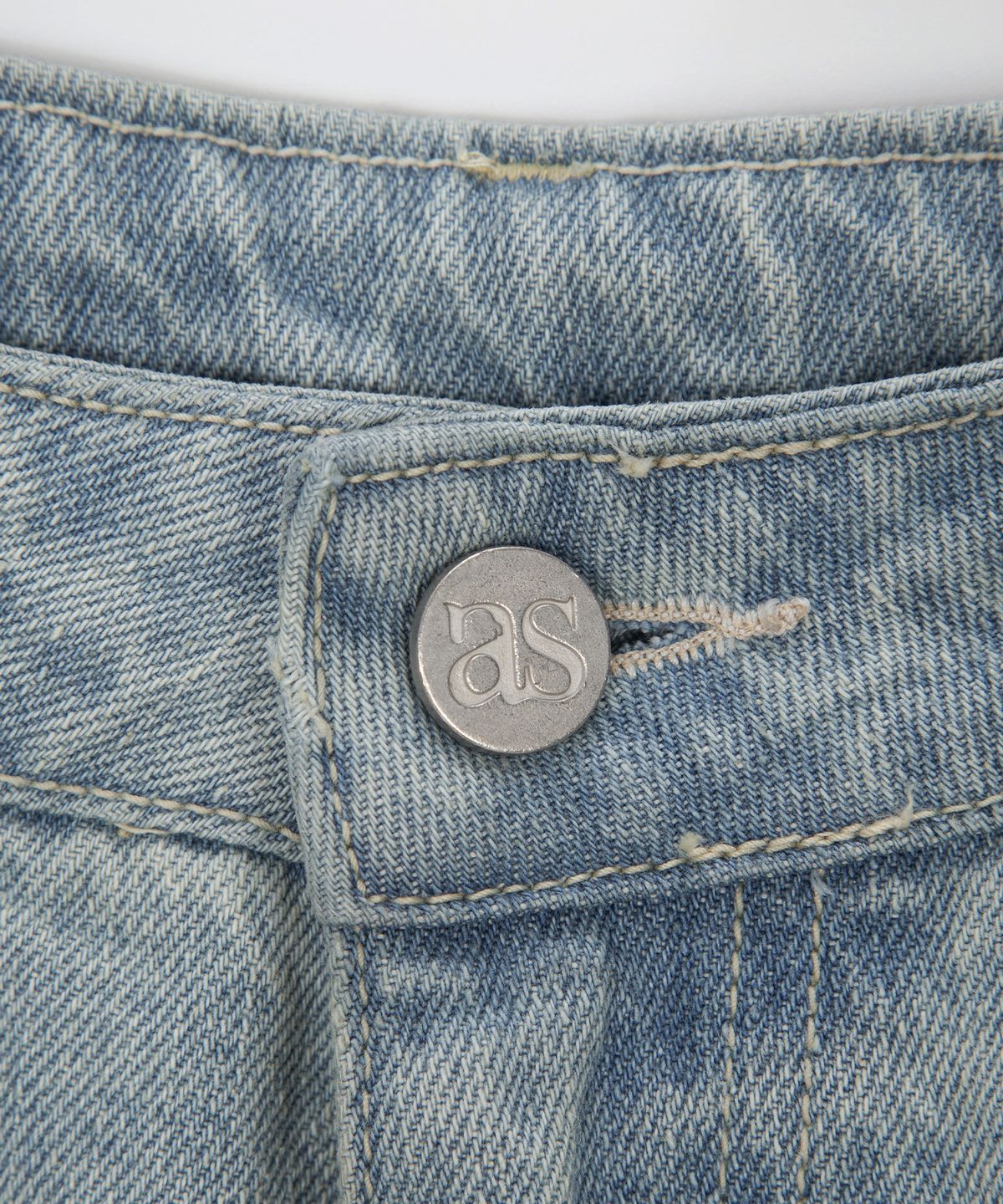 애즈온(ASON) SUNFADE DENIM PANTS / LIGHT BLUE
