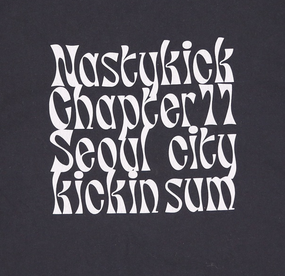 킥(KICK) 반소매 티셔츠 XL